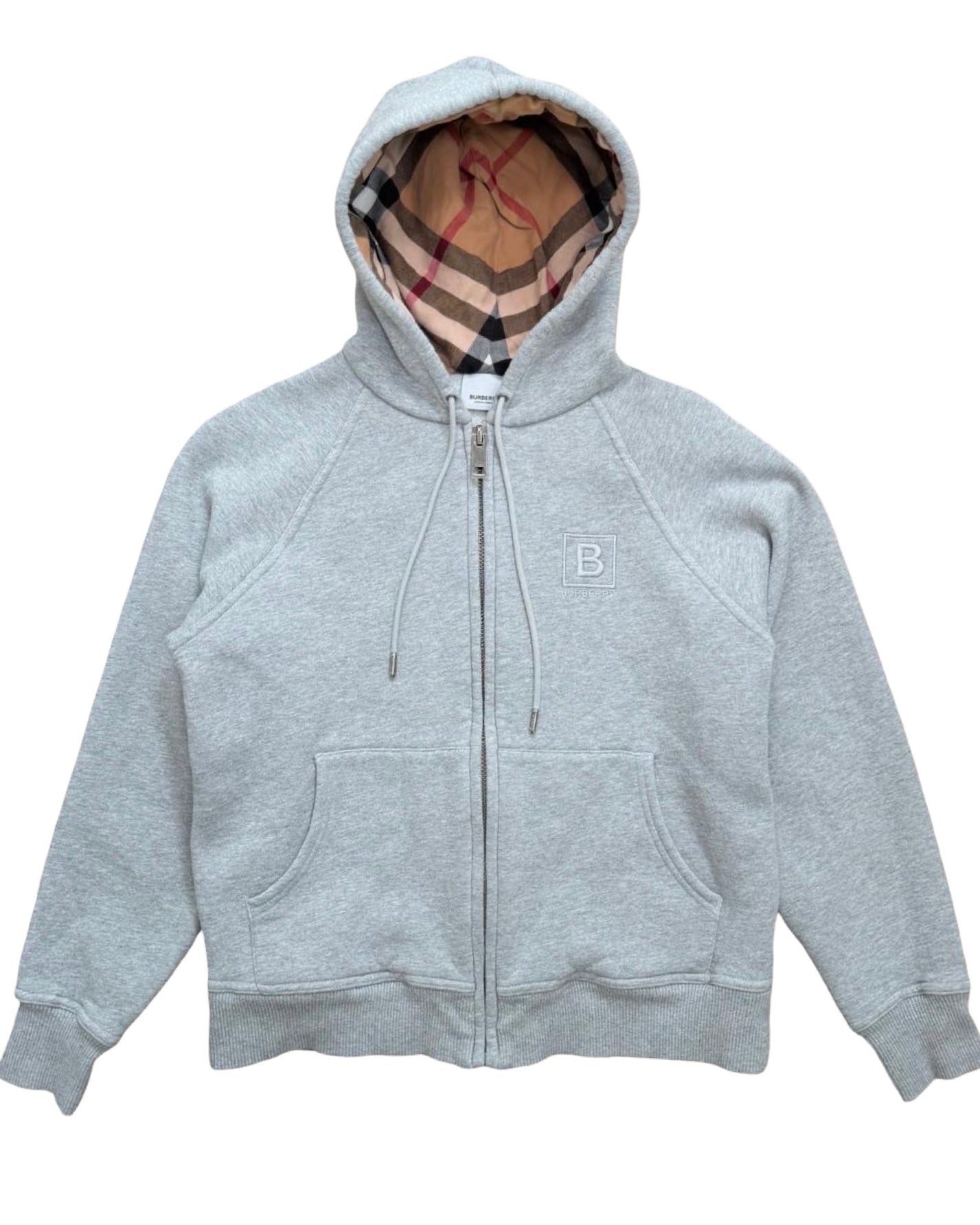 BURBERRY CHECK HOODIE