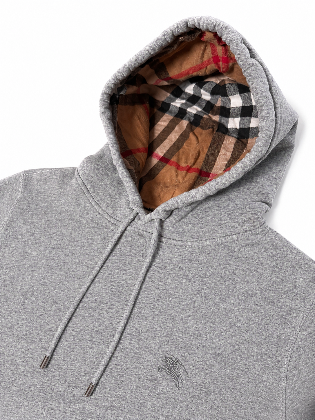 BURBERRY CHECK HOODIE