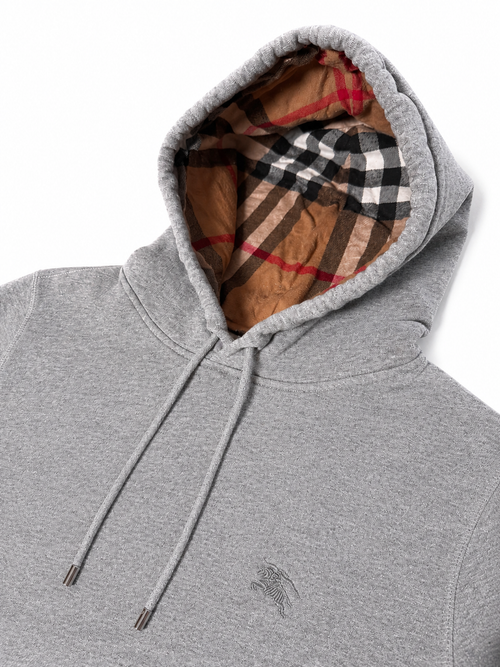 BURBERRY CHECK HOODIE