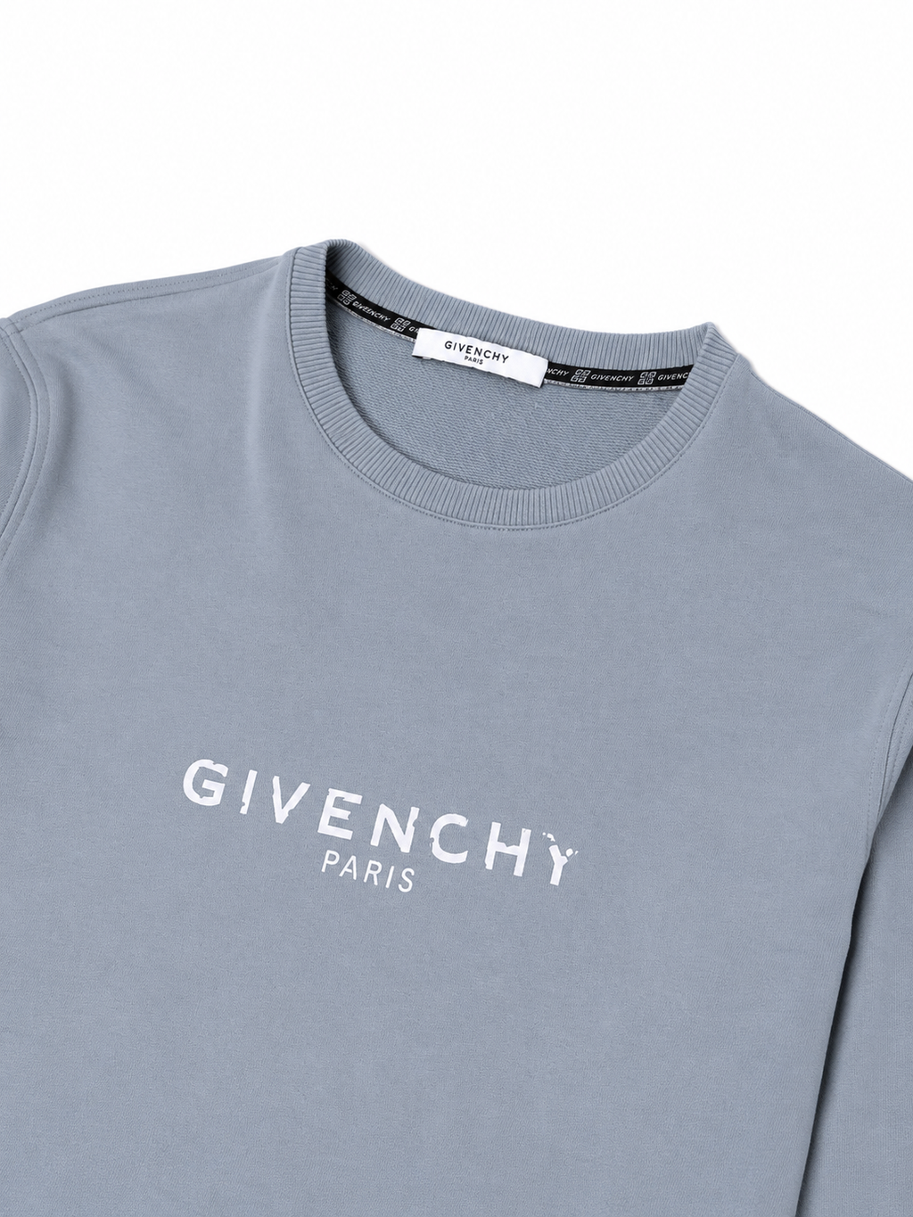 GIVENCHY DESTROYED LOGO COLLEGE