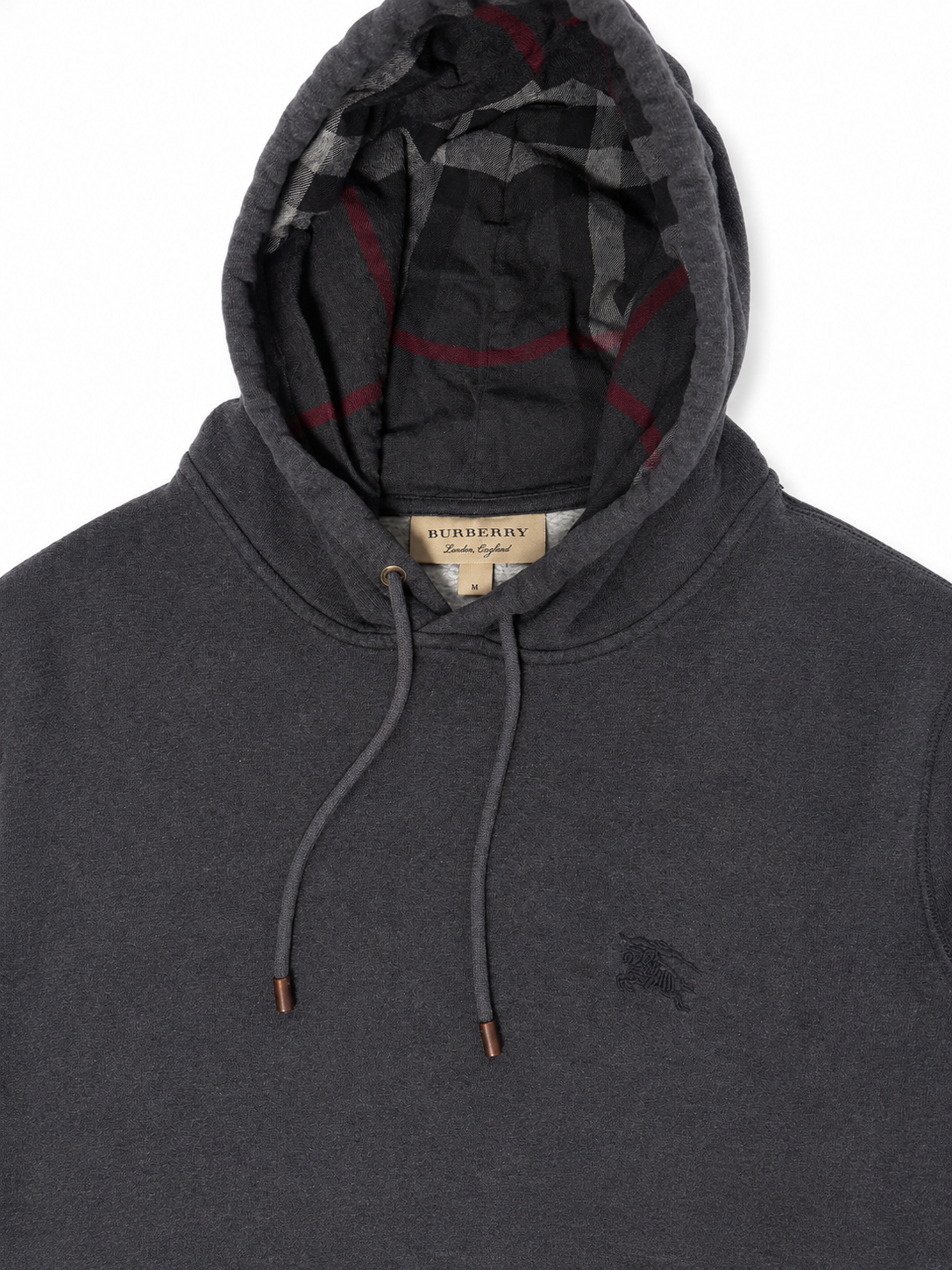 BURBERRY CHECK HOODIE