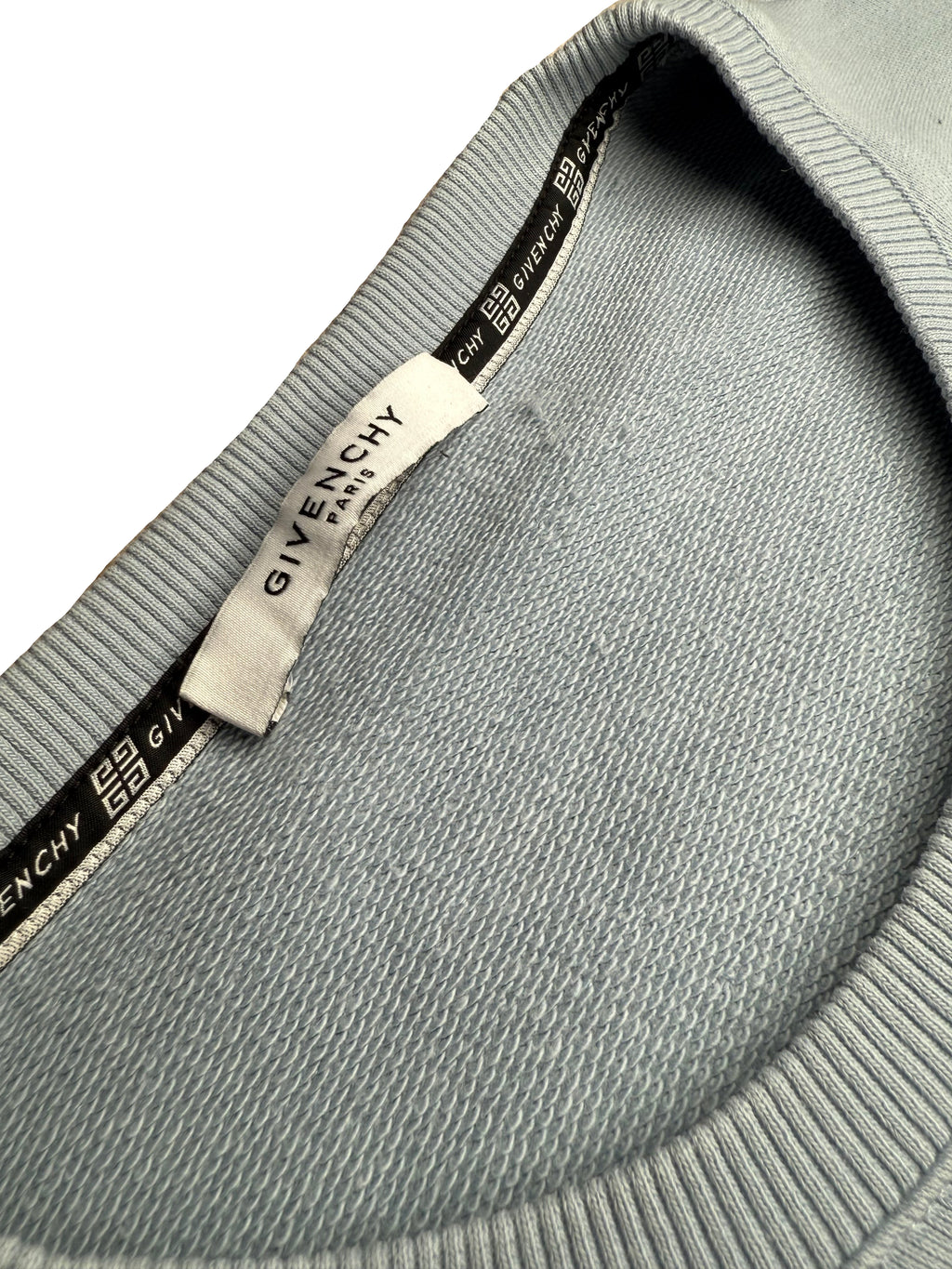 GIVENCHY DESTROYED LOGO COLLEGE