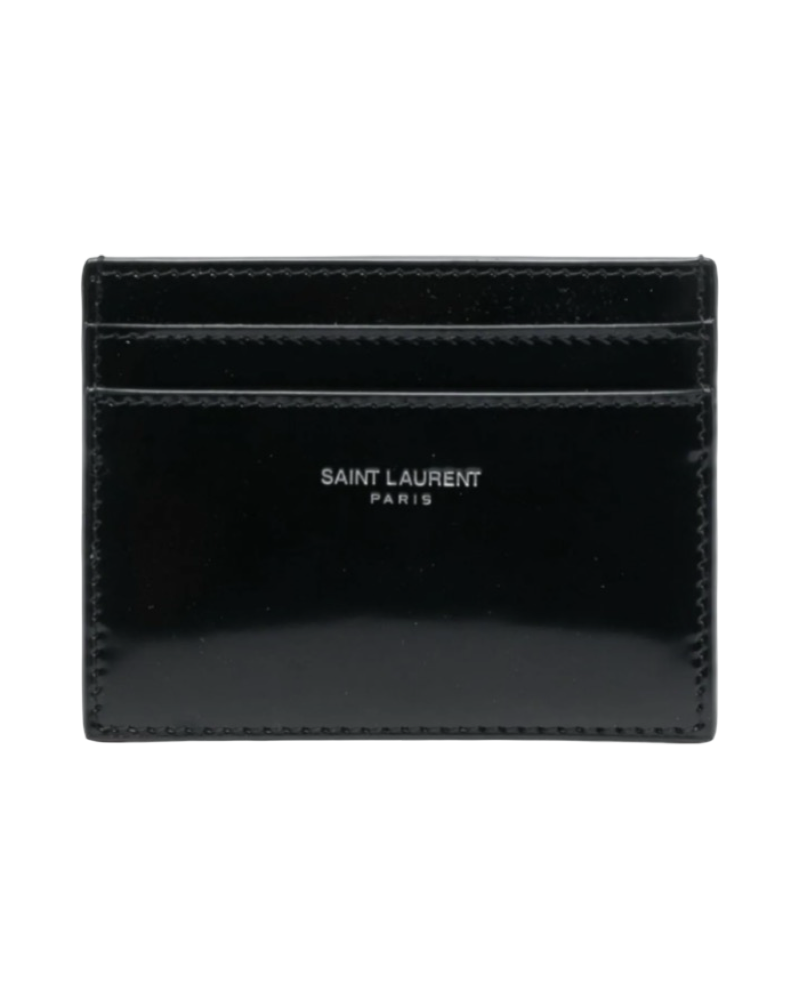 SAINT LAURENT LEATHER CARD HOLDER