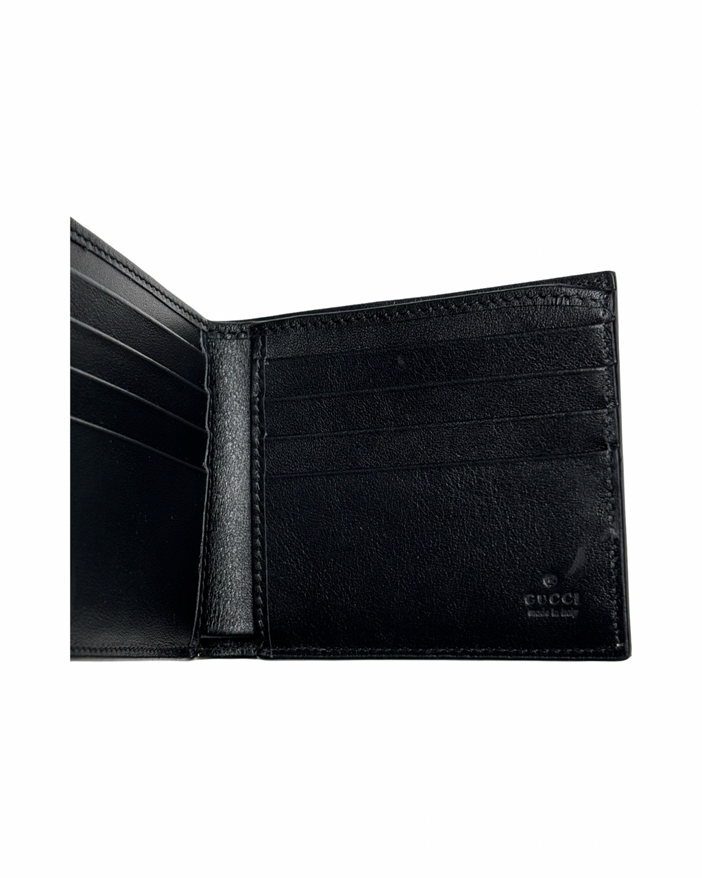 GUCCI GG SUPREME TIGER BIFOLD WALLET