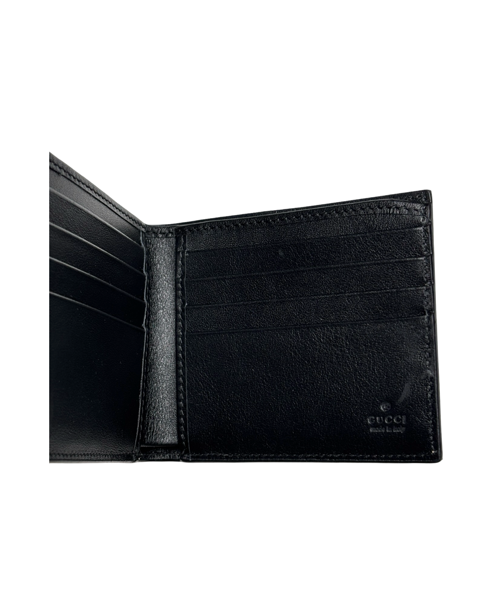 GUCCI GG SUPREME TIGER BIFOLD WALLET