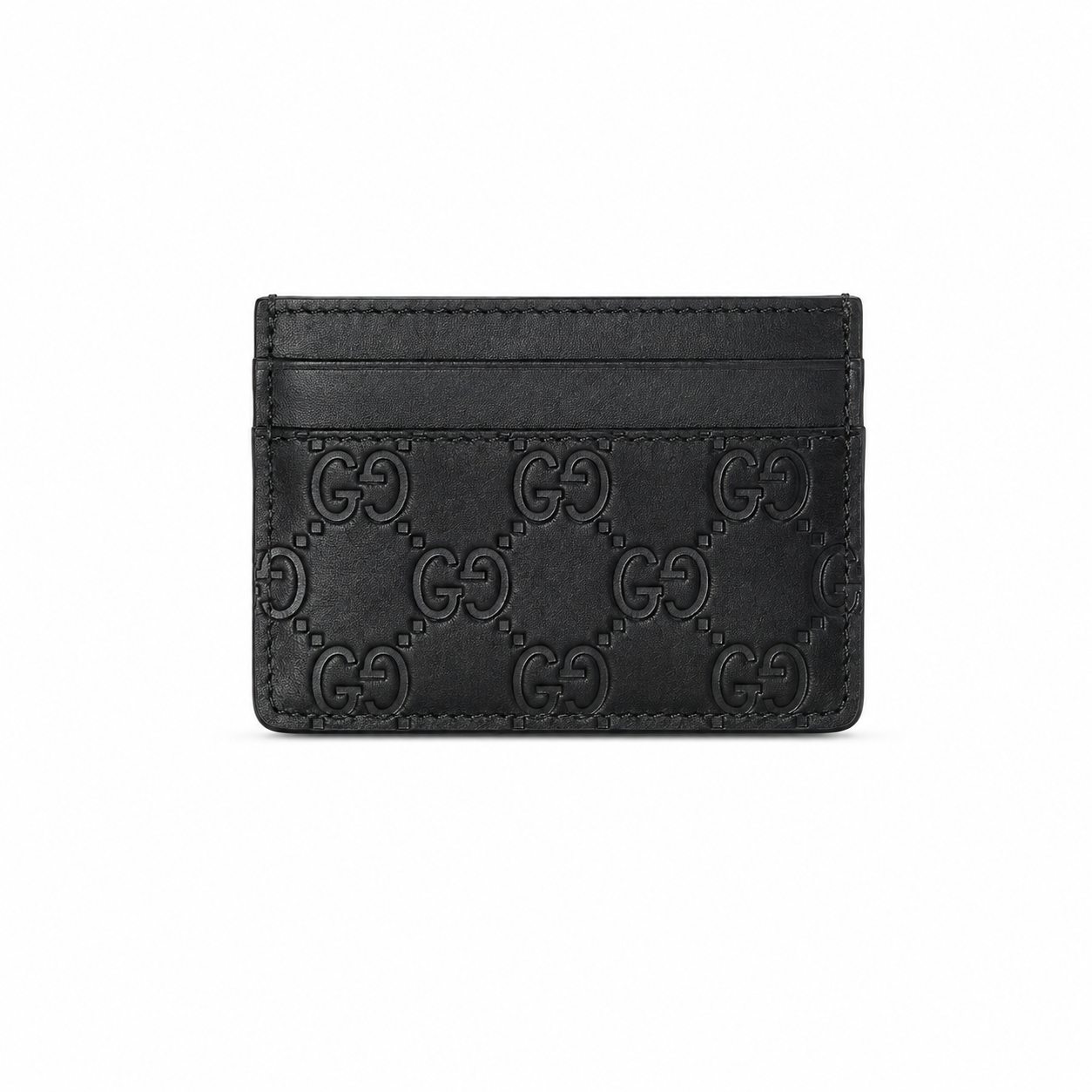 GG Supreme Leather Card Holder