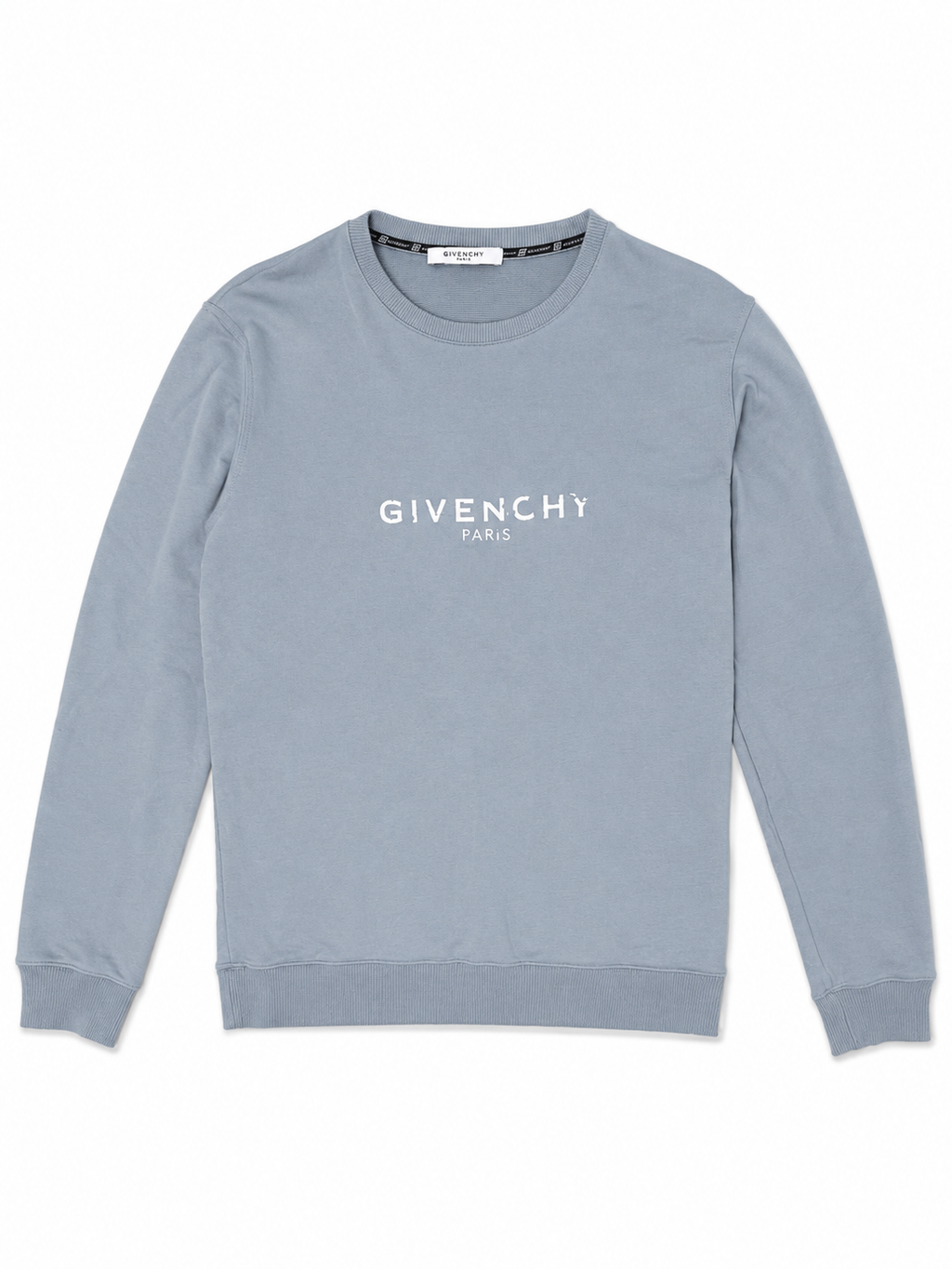 GIVENCHY DESTROYED LOGO COLLEGE